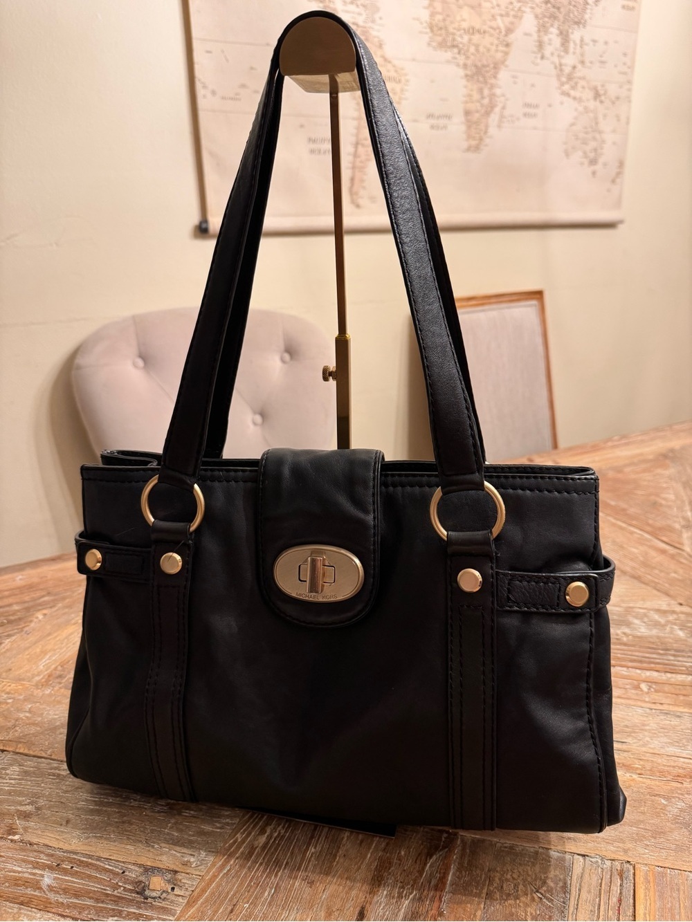 Michael Kors Black Shoulder Bag